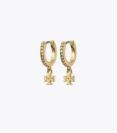 Icon Pavé Huggie Earring