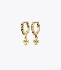 Icon Pavé Huggie Earring