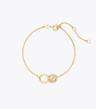 Icon Pavé Interlocking Chain Bracelet