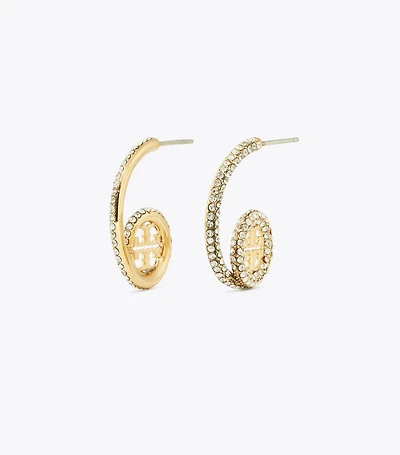 Icon Pavé Loop Earrings