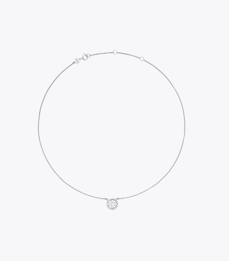 Icon Pavé Pendant Necklace