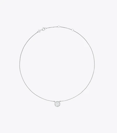 Icon Pavé Pendant Necklace