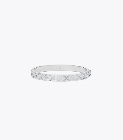 Icon T Monogram Pavé Hinge Bracelet