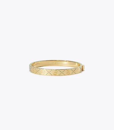 Icon T Monogram Pavé Hinge Bracelet