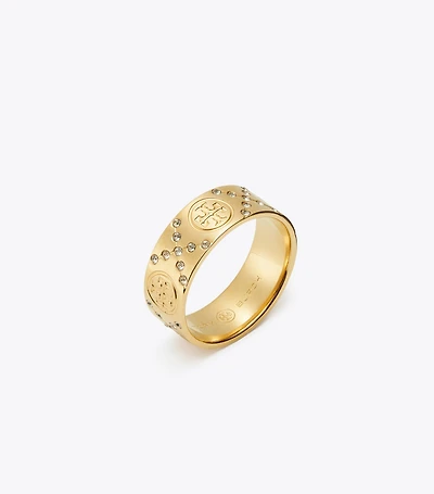 Icon T Monogram Pavé Ring