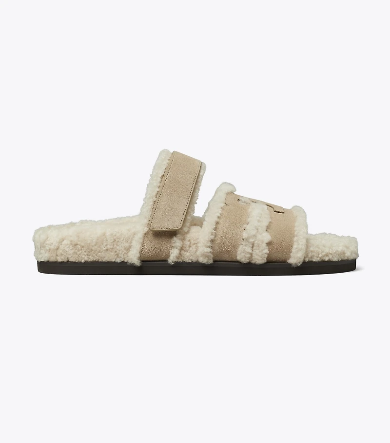 Ines Shearling Sport Slide
