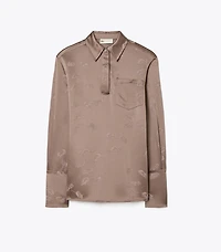 Jacquard Cuffed Shirt