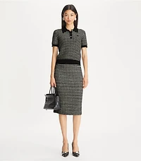 Jacquard Sweater Skirt