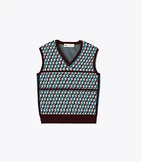 Jacquard Sweater Vest