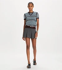 Jacquard Sweater Vest