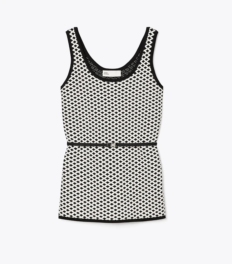 Jacquard Tank Top