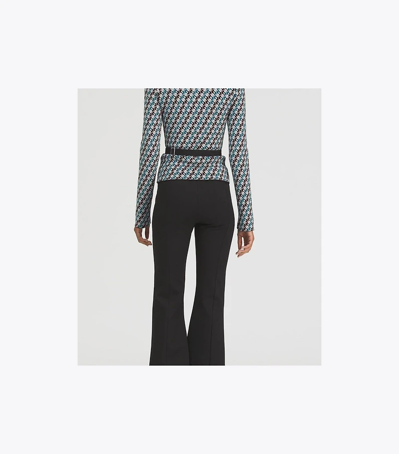Jacquard Turtleneck
