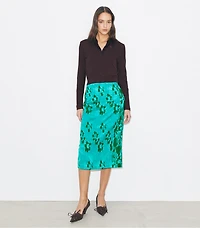 Jacquard Viscose Skirt
