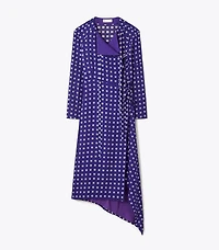 Jacquard Wrap Dress