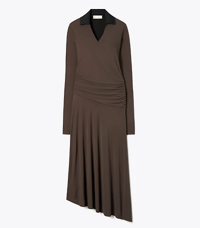 Jersey Collared Dress