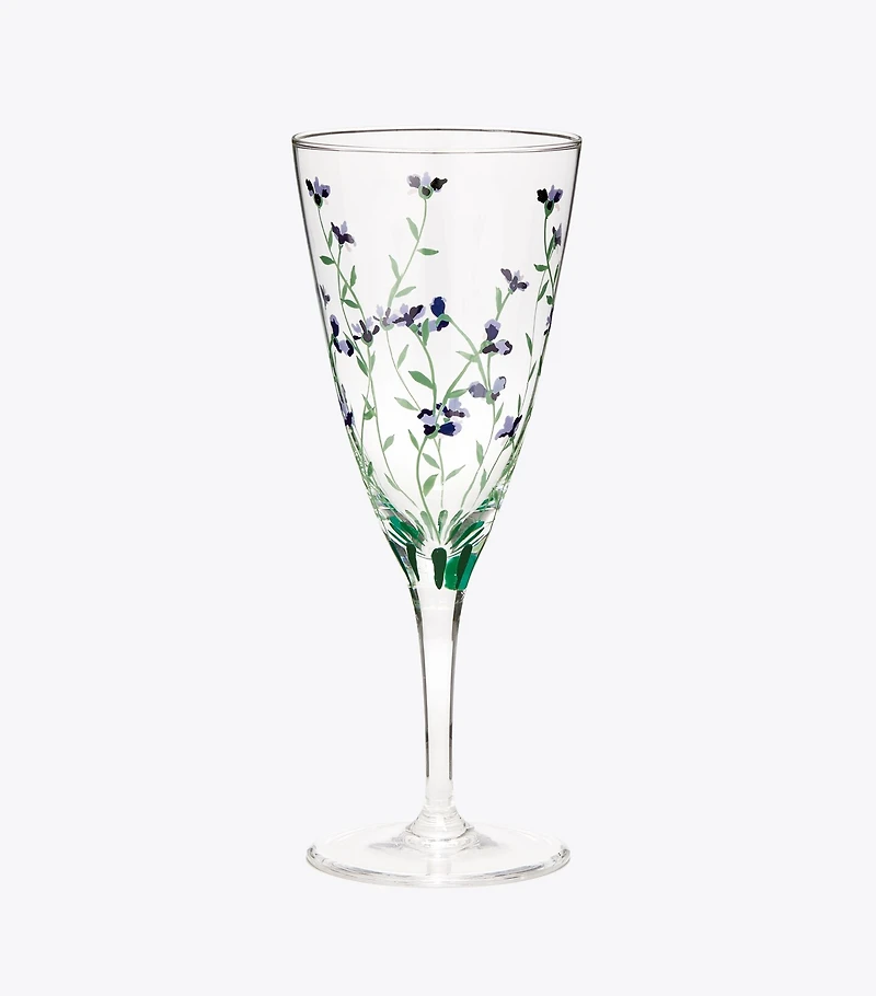 Jolie Fleur Champagne Glass, Set of 2