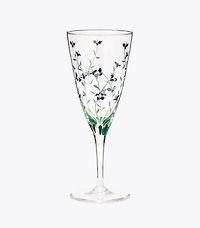 Jolie Fleur Champagne Glass, Set of 2