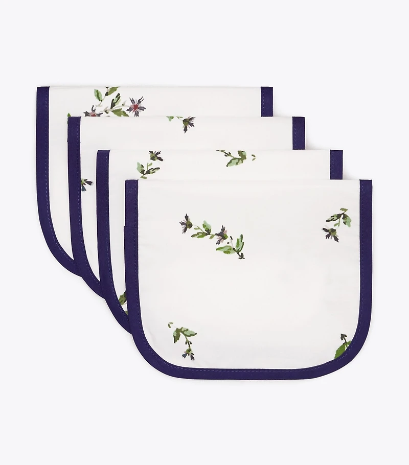 Jolie Fleur Cocktail Napkin, Set of 4