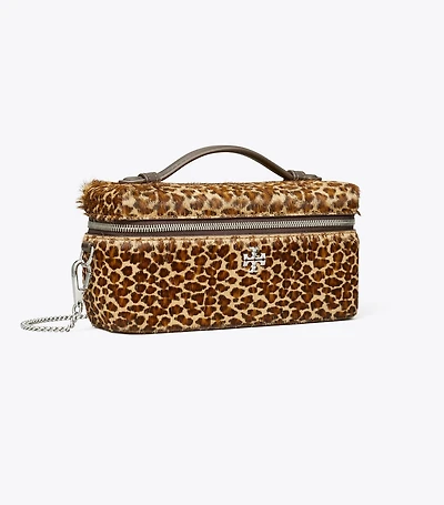Kira Calf Hair Vanity Case