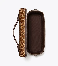 Kira Calf Hair Vanity Case