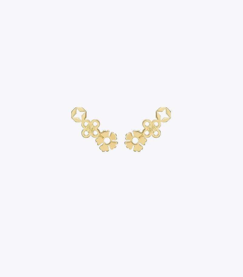 Kira Clover Cluster Earring