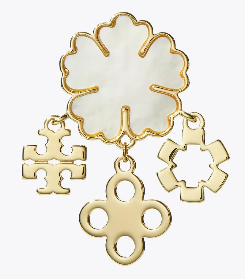 Kira Clover Cluster Earrings