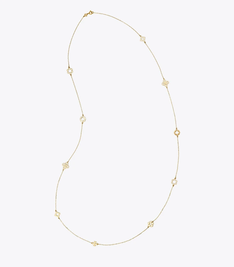 Kira Clover Long Necklace
