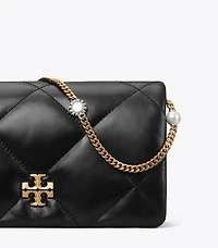 Kira Diamond Quilt Charm Crossbody