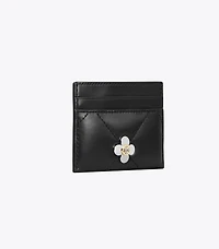 Kira Diamond Quilt Clover Card Case