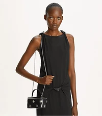 Kira Diamond Quilt Clover Vanity Case