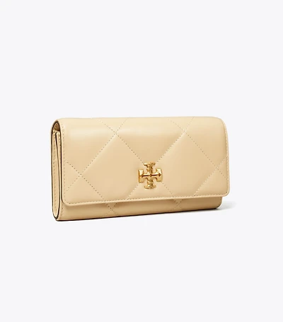 Kira Diamond Quilt Flap Wallet