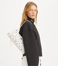 Kira Diamond Quilt Grommet East-West Shoulder Bag