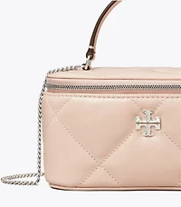 Kira Diamond Quilt Vanity Case