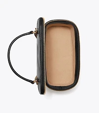 Kira Diamond Quilt Vanity Case