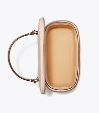 Kira Diamond Quilt Vanity Case