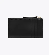 Kira Diamond Quilt Zip Card Case