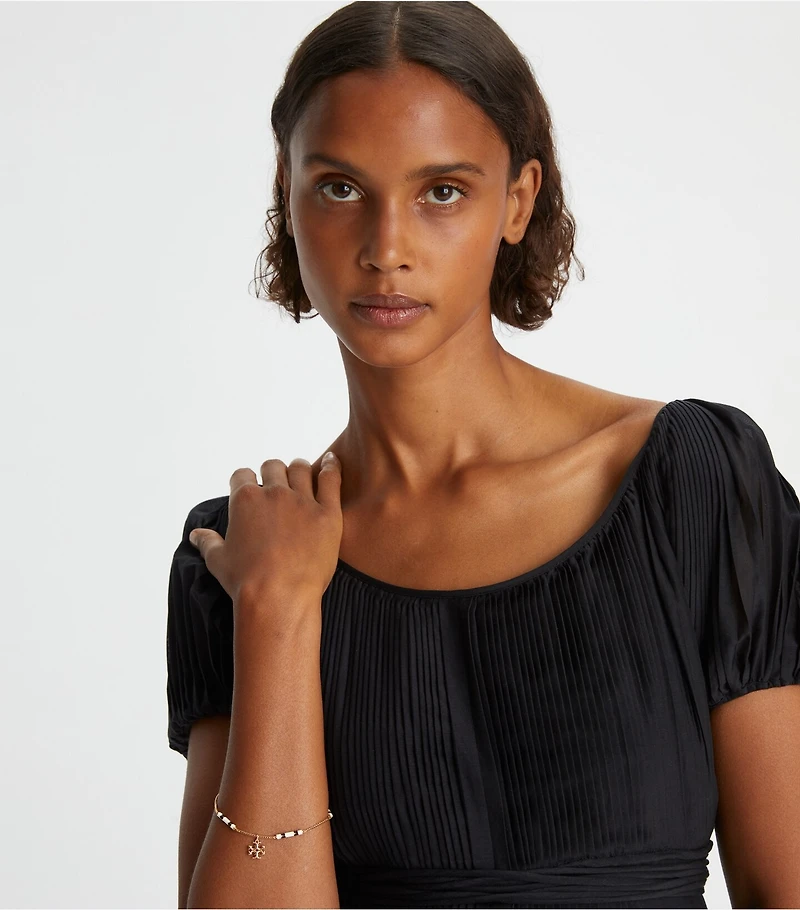 Kira Enamel Bar Bracelet
