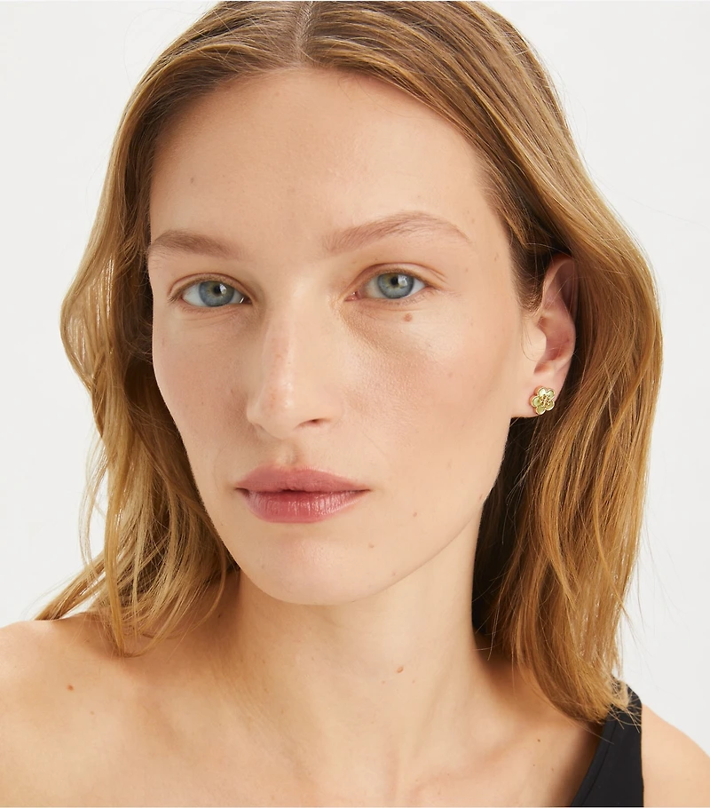 Kira Flower Stud