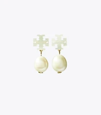 Kira Mother of Pearl Drop Earrings