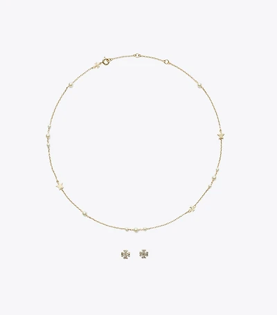 Kira Necklace And Stud Earring Gift Set