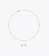 Kira Necklace And Stud Earring Gift Set