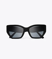 Kira Oversized Geometric Sunglasses