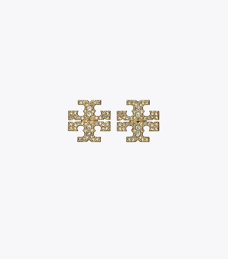Kira Pavé Stud Earrings