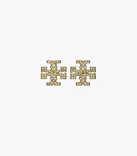 Kira Pavé Stud Earrings