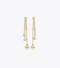 Kira Pearl Linear Earring