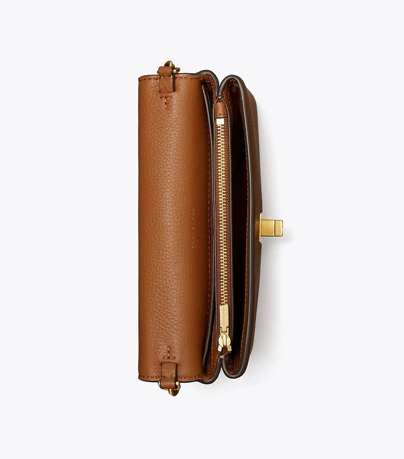 Kira Pebbled Chain Wallet