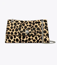 Kira Turnlock Calf Hair Shoulder Bag