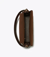 Large Lee Radziwill Suede Shoulder Bag