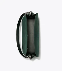 Large Lee Radziwill Suede Shoulder Bag