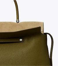 Large Mercer Pebbled Satchel